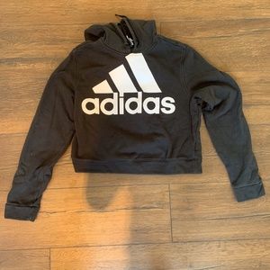 Adidas Sweatshirts | Adidas Cropped Hoodie